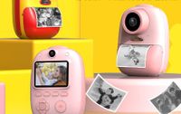Süß Pastoral Mehrfarbig Kunststoff Kamera sku image 1