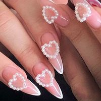 Cute Sweet Starry Sky Jelly Glue Nail Patches 1 Set sku image 11