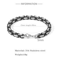 Simple Style Geometric Stainless Steel Plating Women's Bracelets main image 4
