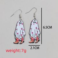 1 Pair Cute Funny Sweet Geometric Arylic Drop Earrings main image 2