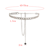 Casual Business Star Alloy Tassel Women's Waist Chain main image 2