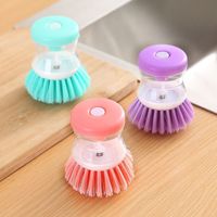 Casual Multicolor Plastic Cleaning Brush 1 Piece main image 3