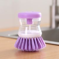 Casual Multicolor Plastic Cleaning Brush 1 Piece sku image 2