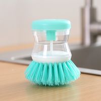 Casual Multicolor Plastic Cleaning Brush 1 Piece sku image 3