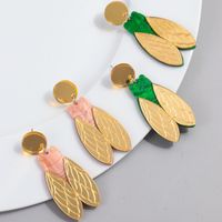 1 Pair Ig Style Simple Style Insect Arylic Drop Earrings main image 1
