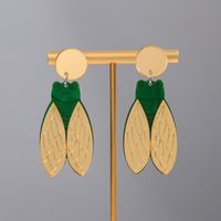 1 Pair Ig Style Simple Style Insect Arylic Drop Earrings main image 3