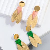 1 Pair Ig Style Simple Style Insect Arylic Drop Earrings main image 5