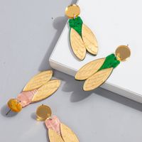 1 Pair Ig Style Simple Style Insect Arylic Drop Earrings main image 6
