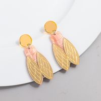 1 Pair Ig Style Simple Style Insect Arylic Drop Earrings sku image 2