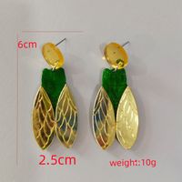 1 Pair Ig Style Simple Style Insect Arylic Drop Earrings main image 2