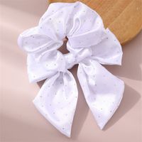 Women's Simple Style Solid Color Cloth Bowknot Hair Tie main image 3