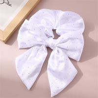 Women's Simple Style Solid Color Cloth Bowknot Hair Tie main image 2