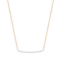 Casual Classic Style Solid Color Freshwater Pearl Copper Plating 14k Gold Plated Necklace sku image 8