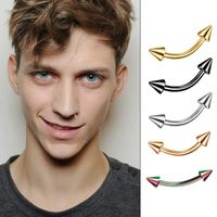 5 Pieces Nose Rings & Studs Simple Style Classic Style Solid Color 304 Stainless Steel main image 6