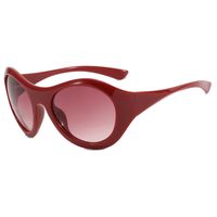 Y2k Solid Color Pc Round Frame Full Frame Women's Sunglasses main image 6
