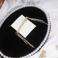 Ins Style Letter Flower Butterfly Imitation Pearl Alloy Plating Inlay Rhinestones Hair Clip sku image 103