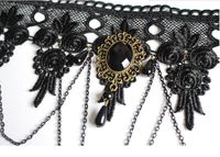 Retro Lace Crystal Alloy Wholesale Bracelets Earrings Necklace main image 3