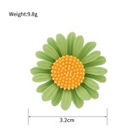 Pastoral Plant Daisy Alloy Women's Corsage Brooches Collar Pin main image 2