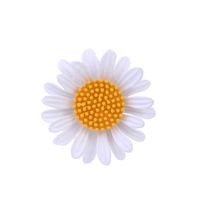 Pastoral Plant Daisy Alloy Women's Corsage Brooches Collar Pin sku image 1