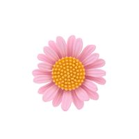 Pastoral Plant Daisy Alloy Women's Corsage Brooches Collar Pin sku image 4
