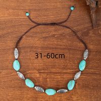 Retro Ethnic Style Geometric Arylic Handmade Women's Bracelets Necklace main image 2
