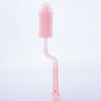Casual Solid Color Silica Gel Cleaning Brush sku image 3