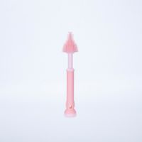 Casual Solid Color Silica Gel Cleaning Brush sku image 1