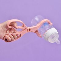 Casual Vacation Solid Color Plastic Nursing Bottle Clip Baby Accessories main image 4