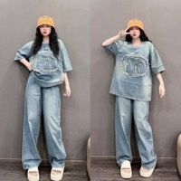 Daily Street Women's Casual Solid Color Polyester Pants Sets Pants Sets main image 5