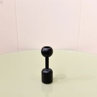 Vintage Style Simple Style Solid Color Wood Candlestick sku image 1