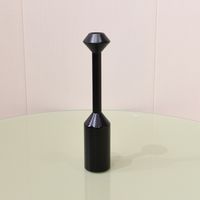 Vintage Style Simple Style Solid Color Wood Candlestick sku image 8