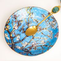 Chinoiserie Vacation Solid Color Stainless Steel Spoon 1 Piece sku image 3