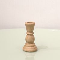 Simple Style Solid Color Wood Candlestick sku image 8