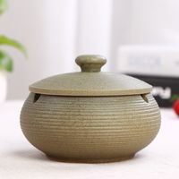 Lässig Einfarbig Keramik Aschenbecher sku image 1
