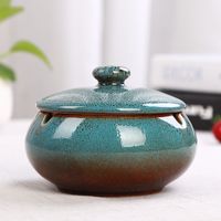 Casual Solid Color Ceramics Ashtray sku image 6