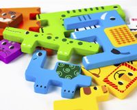 Puzzles Toddler(3-6years) Animal Wood Toys main image 2