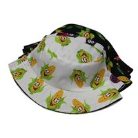 Unisex Simple Style Vegetable Wide Eaves Bucket Hat main image 4