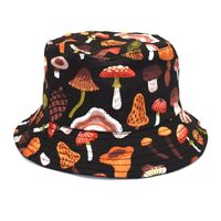 Unisex Casual Hip-hop Mushroom Wide Eaves Bucket Hat sku image 6
