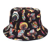 Unisex Casual Hip-hop Mushroom Wide Eaves Bucket Hat sku image 4