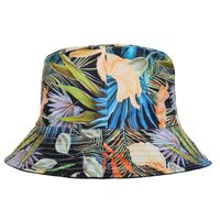Unisex Casual Vacation Tropical Wide Eaves Bucket Hat main image 7