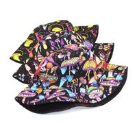 Unisex Casual Hip-hop Mushroom Wide Eaves Bucket Hat main image 4