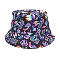 Unisex Lässig Hip Hop Pilz Breite Traufen Bucket Hat sku image 13