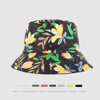 Unisex Casual Vacation Tropical Wide Eaves Bucket Hat main image 3