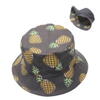 Unisex Lässig Einfacher Stil Frucht Breite Traufen Bucket Hat main image 5