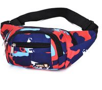 Unisex Streetwear Camouflage Oxford Cloth Waist Bags sku image 7