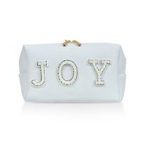 Vintage Style Classic Style Letter Pu Leather Square Makeup Bags sku image 2