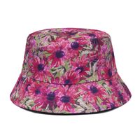 Unisex Lässig Eidechse Drucken Breite Traufen Bucket Hat main image 2