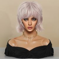 Women's Simple Style Street High Temperature Wire Short Straight Hair Wigs main image 1