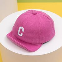 Baby Girl's Baby Boy's Simple Style Letter Ivy Cap sku image 5