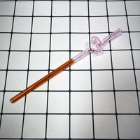 Casual Vacation Solid Color Glass Straw 1 Piece sku image 15